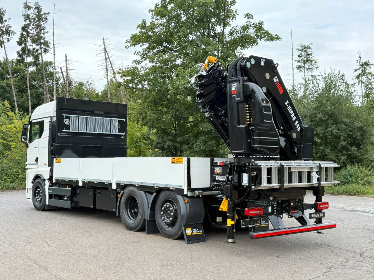 MAN TGX 26.520 TG3 Retarder / 6X2 Hiab 548 E 8 - Autokran: das Bild 5 MAN TGX 26.520 TG3 Retarder / 6X2 Hiab 548 E 8 - Autokran: das Bild 5