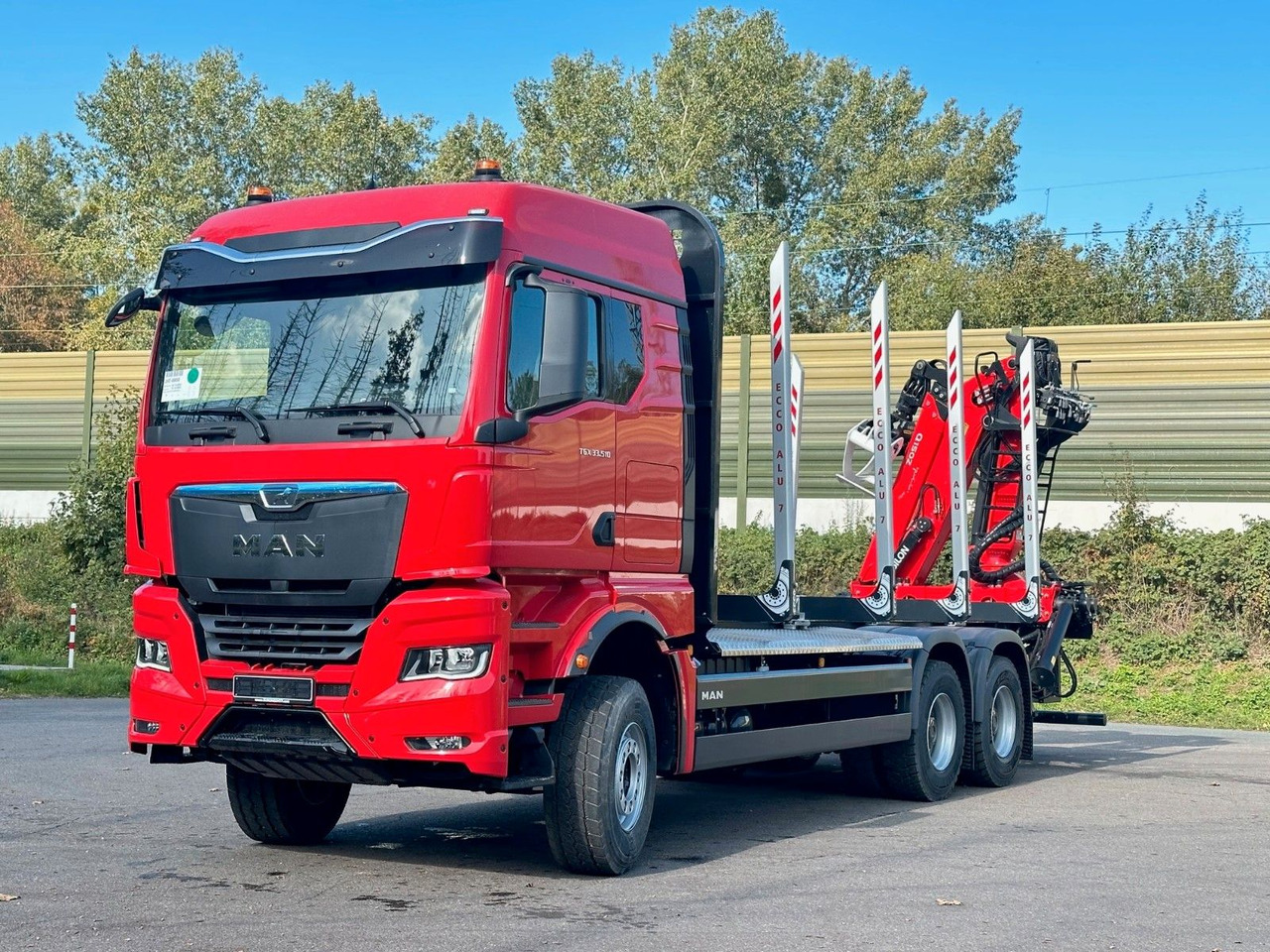 MAN TGX 33.510 6X4 BL Euro6e EPSILON 150 Z - Holztransporter, Autokran: das Bild 1 MAN TGX 33.510 6X4 BL Euro6e EPSILON 150 Z - Holztransporter, Autokran: das Bild 1