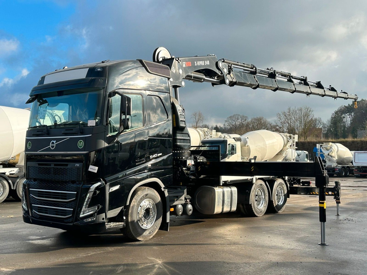 Volvo FH 540 6x4 Euro6e HIAB X-HIPRO 548 E 8 - Autokran: das Bild 1 Volvo FH 540 6x4 Euro6e HIAB X-HIPRO 548 E 8 - Autokran: das Bild 1