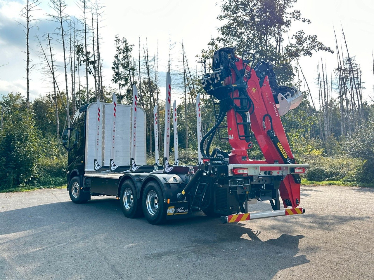 Volvo FH 540 6x4 LogLift EPSILON - Holztransporter, Autokran: das Bild 5 Volvo FH 540 6x4 LogLift EPSILON - Holztransporter, Autokran: das Bild 5