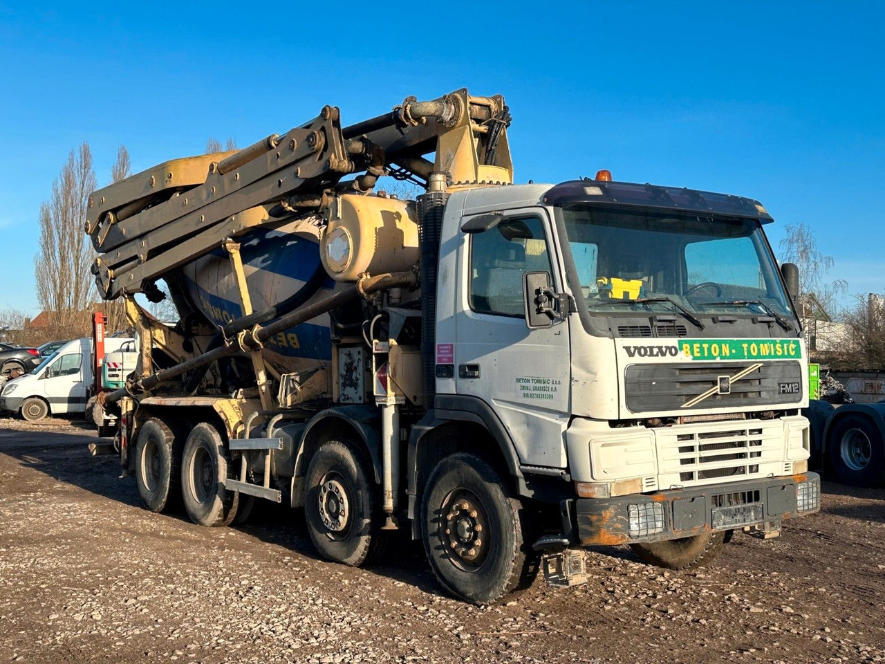 Volvo FM380 8X4 CIFA 28m Fahrmischer Pumpe - Betonpumpe: das Bild 1 Volvo FM380 8X4 CIFA 28m Fahrmischer Pumpe - Betonpumpe: das Bild 1