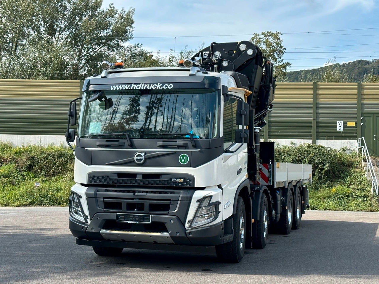 Volvo FMX 500 8x4 EFFER 955-8s + Jib 6s - Autokran: das Bild 2 Volvo FMX 500 8x4 EFFER 955-8s + Jib 6s - Autokran: das Bild 2