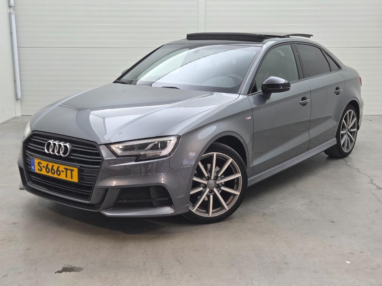 Audi A3 Limousine 1.5 TFSI CoD Sport S Line Edition | 2018 | 154.655 km | Automaat | S666TT | NAP: Geen oordeel - Limousine: das Bild 1 Audi A3 Limousine 1.5 TFSI CoD Sport S Line Edition | 2018 | 154.655 km | Automaat | S666TT | NAP: Geen oordeel - Limousine: das Bild 1