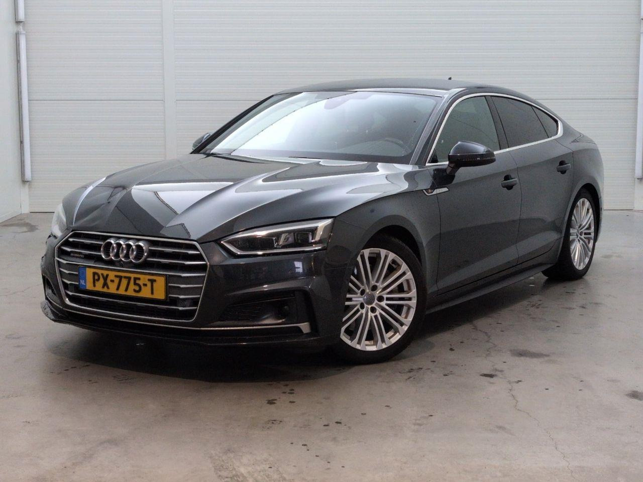 Audi A5 Sportback 2.0 TFSI MHEV quattro Sport | 2017 | 135.583 km | Automaat | PX775T | NAP: Logisch - Schrägheck: das Bild 1 Audi A5 Sportback 2.0 TFSI MHEV quattro Sport | 2017 | 135.583 km | Automaat | PX775T | NAP: Logisch - Schrägheck: das Bild 1