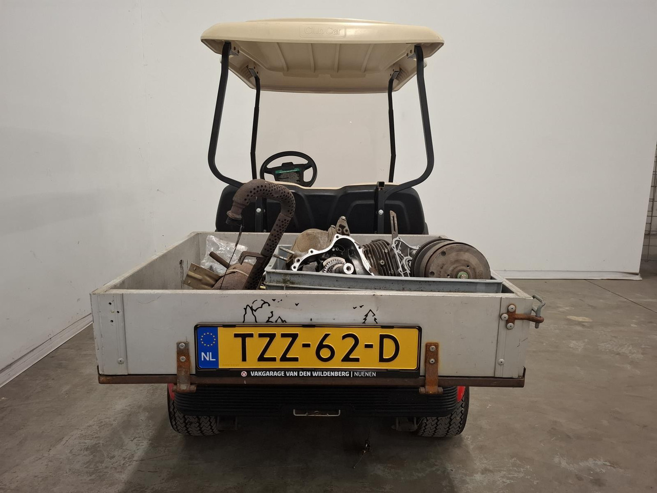 ClubCar Ds 2 seater + open Cargo box AG0203-111974 - Golfmobil: das Bild 2 ClubCar Ds 2 seater + open Cargo box AG0203-111974 - Golfmobil: das Bild 2