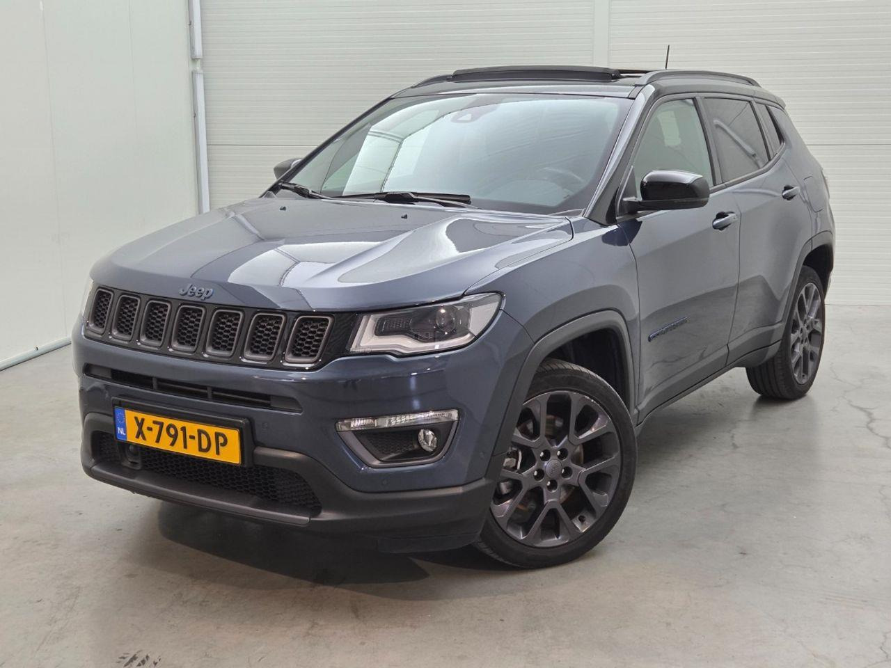 Jeep Compass 4xe 240 Plug - in Hybrid Electric Trailhawk | 2021 | 59.137 km | X791DP | NAP: Geen oordeel - SUV/ Geländewagen: das Bild 1 Jeep Compass 4xe 240 Plug - in Hybrid Electric Trailhawk | 2021 | 59.137 km | X791DP | NAP: Geen oordeel - SUV/ Geländewagen: das Bild 1