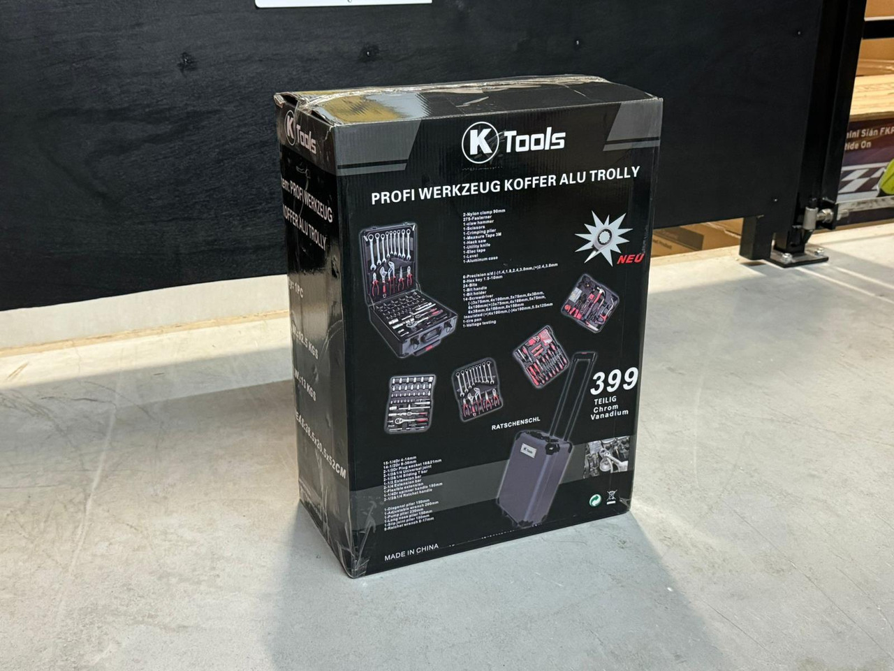 KTools gereedschapskoffer 399PCS - Werkstattgerät: das Bild 1 KTools gereedschapskoffer 399PCS - Werkstattgerät: das Bild 1