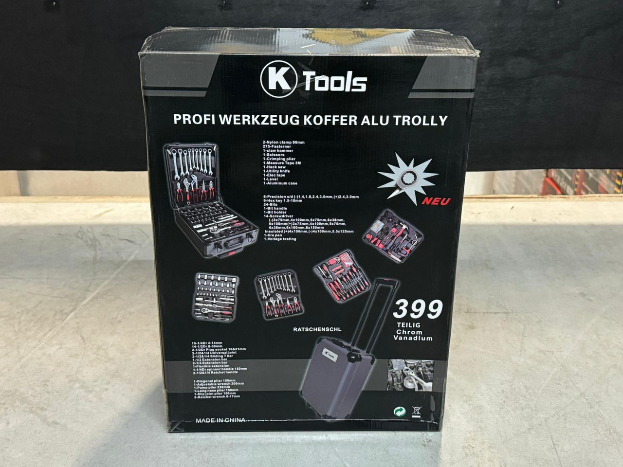 KTools gereedschapskoffer 399PCS - Werkstattgerät: das Bild 4 KTools gereedschapskoffer 399PCS - Werkstattgerät: das Bild 4