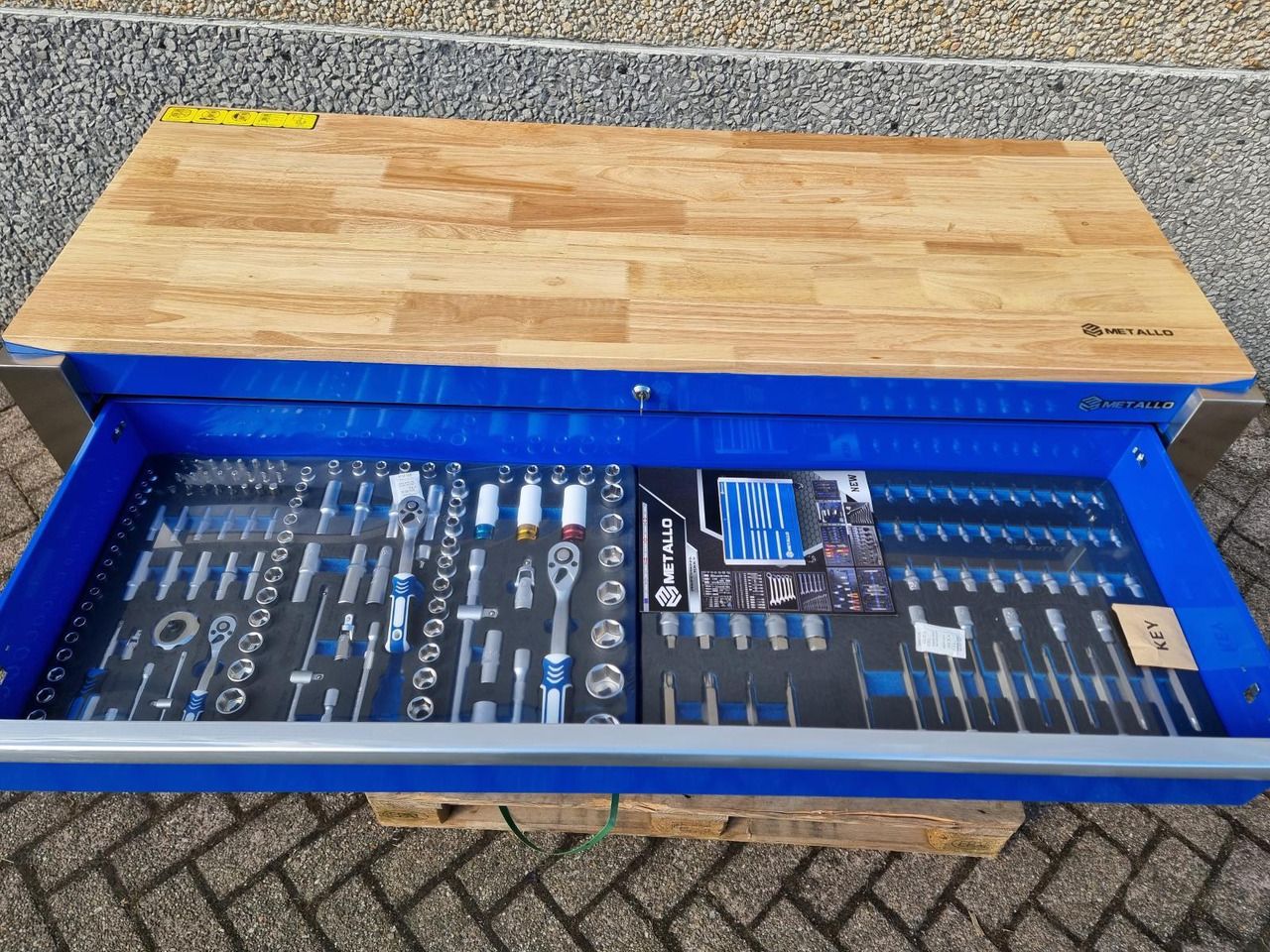 Metallo Mega Jumbo Gereedschapskist - Nieuw, 11 lades waarvan 9 gevuld met gereedschap - Werkstattgerät: das Bild 3 Metallo Mega Jumbo Gereedschapskist - Nieuw, 11 lades waarvan 9 gevuld met gereedschap - Werkstattgerät: das Bild 3
