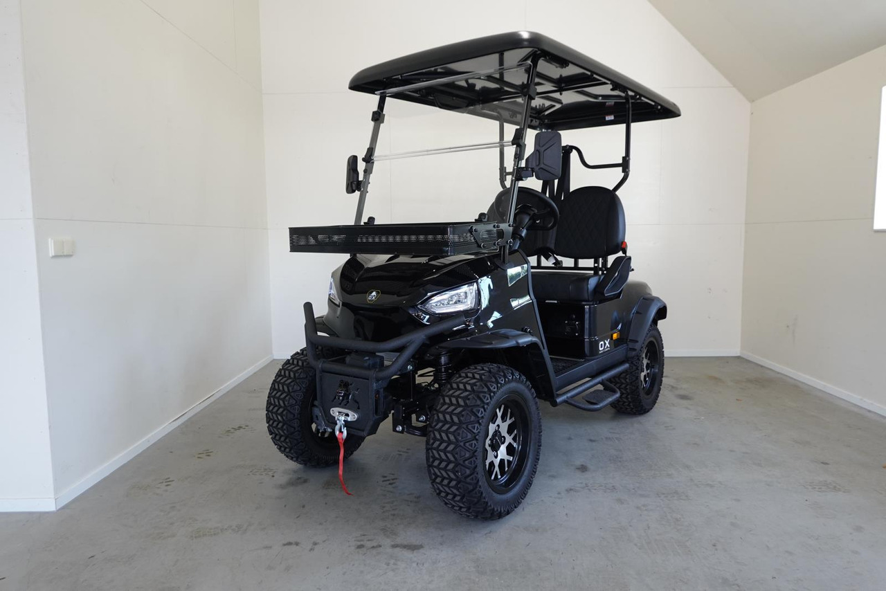 OX KG2 2-pers Verhoogde Golfkar Zilver Nieuw - Golfmobil: das Bild 1 OX KG2 2-pers Verhoogde Golfkar Zilver Nieuw - Golfmobil: das Bild 1