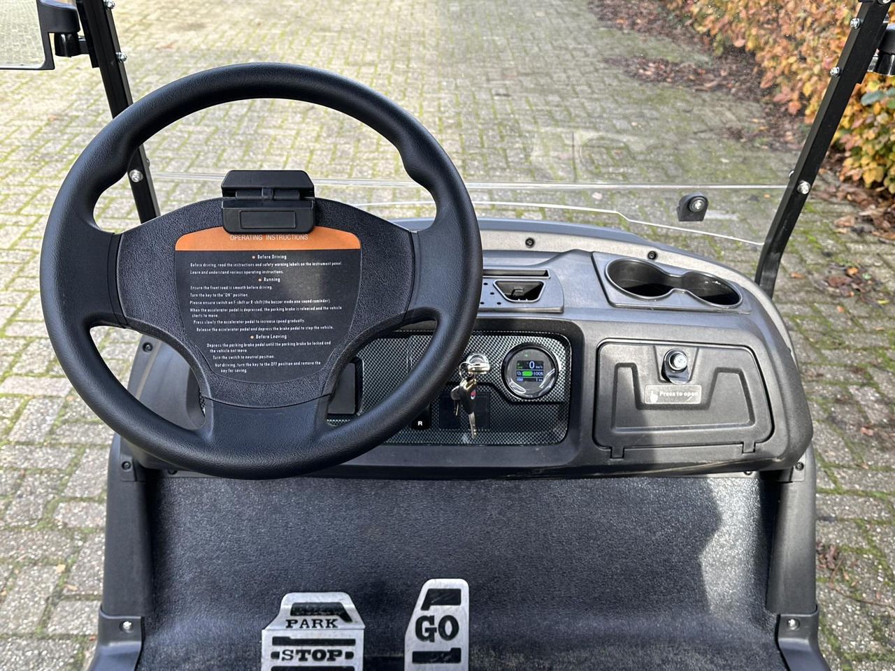 OX ZG2 2-zit Golfkar Grijs (Demo) - Golfmobil: das Bild 5 OX ZG2 2-zit Golfkar Grijs (Demo) - Golfmobil: das Bild 5