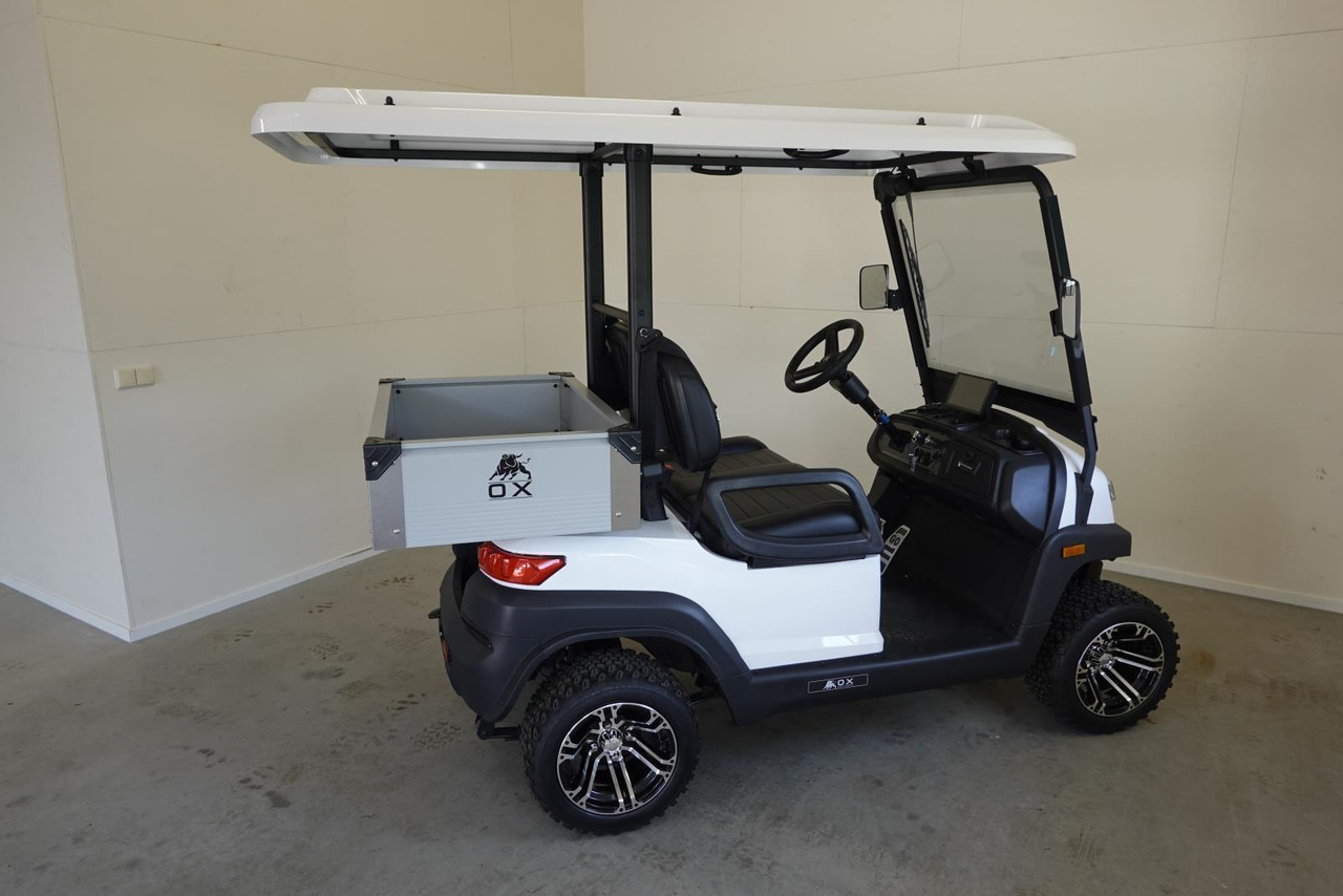 OX ZG2L 2-zits Golfkar met Laadbak Wit Nieuw - Golfmobil: das Bild 5 OX ZG2L 2-zits Golfkar met Laadbak Wit Nieuw - Golfmobil: das Bild 5