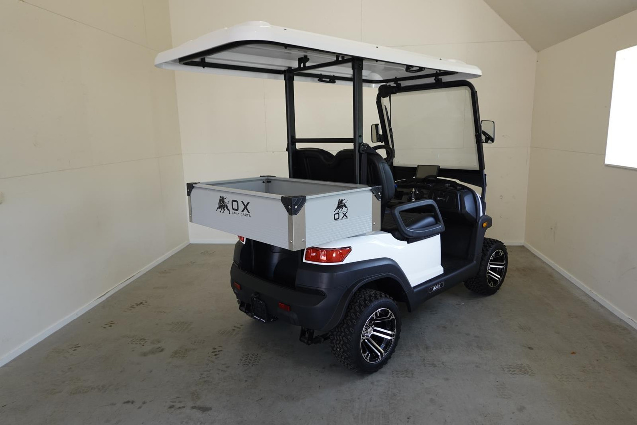 OX ZG2L 2-zits Golfkar met Laadbak Wit Nieuw - Golfmobil: das Bild 4 OX ZG2L 2-zits Golfkar met Laadbak Wit Nieuw - Golfmobil: das Bild 4
