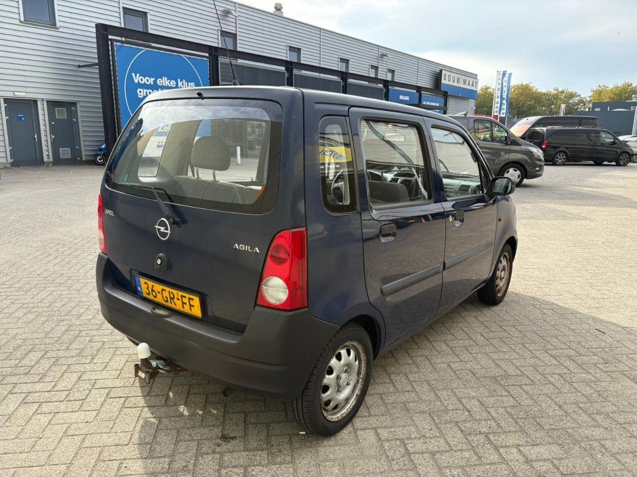 Opel Agila 1.0 - 12V | 2001 | 77.264 km | 36GRFF | NAP: Logisch - Schrägheck: das Bild 4 Opel Agila 1.0 - 12V | 2001 | 77.264 km | 36GRFF | NAP: Logisch - Schrägheck: das Bild 4