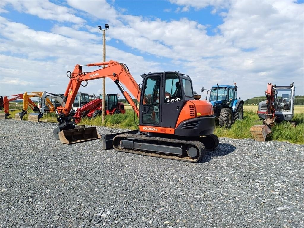 Kubota KX080 Kallistajalla huutokaupassa - Minibagger: das Bild 3 Kubota KX080 Kallistajalla huutokaupassa - Minibagger: das Bild 3