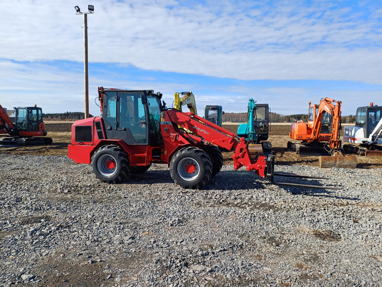 Radlader Schäffer 870TD Teleskooppi puomilla: das Bild 6 Radlader Schäffer 870TD Teleskooppi puomilla: das Bild 6