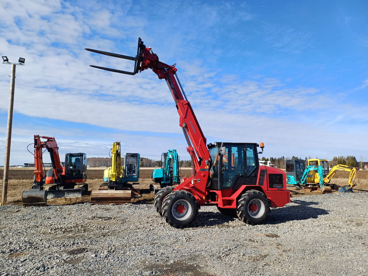 Radlader Schäffer 870TD Teleskooppi puomilla: das Bild 10 Radlader Schäffer 870TD Teleskooppi puomilla: das Bild 10