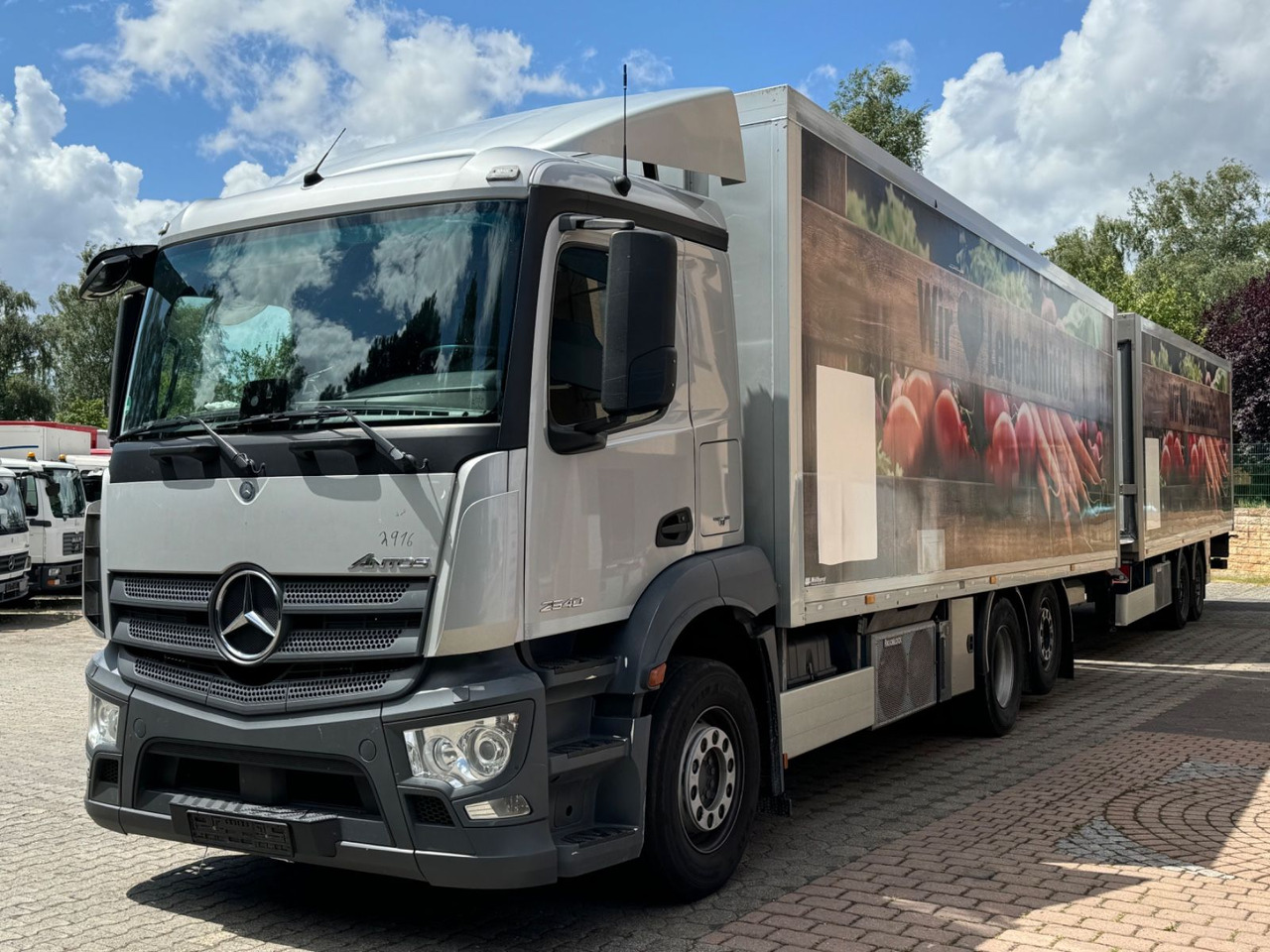 Mercedes-Benz Antos 2540/Durchladbar/Frigoblock/2x LBW/kpl.Zug - Kühlkoffer LKW: das Bild 2 Mercedes-Benz Antos 2540/Durchladbar/Frigoblock/2x LBW/kpl.Zug - Kühlkoffer LKW: das Bild 2