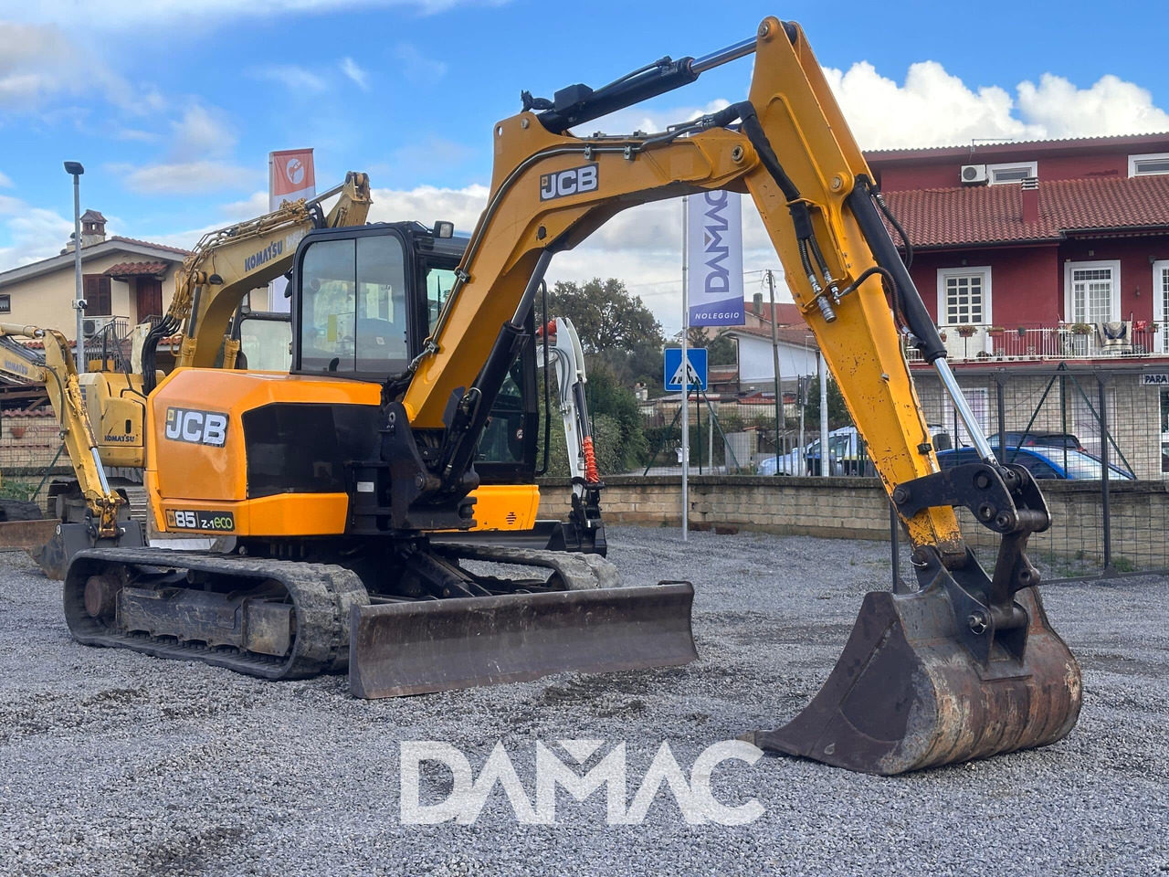 JCB 85Z-1 - Minibagger: das Bild 1 JCB 85Z-1 - Minibagger: das Bild 1