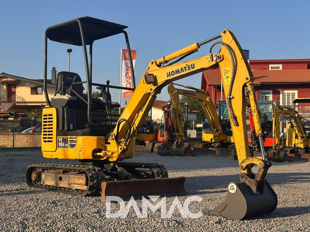 KOMATSU PC16R-3HS - Minibagger: das Bild 1 KOMATSU PC16R-3HS - Minibagger: das Bild 1