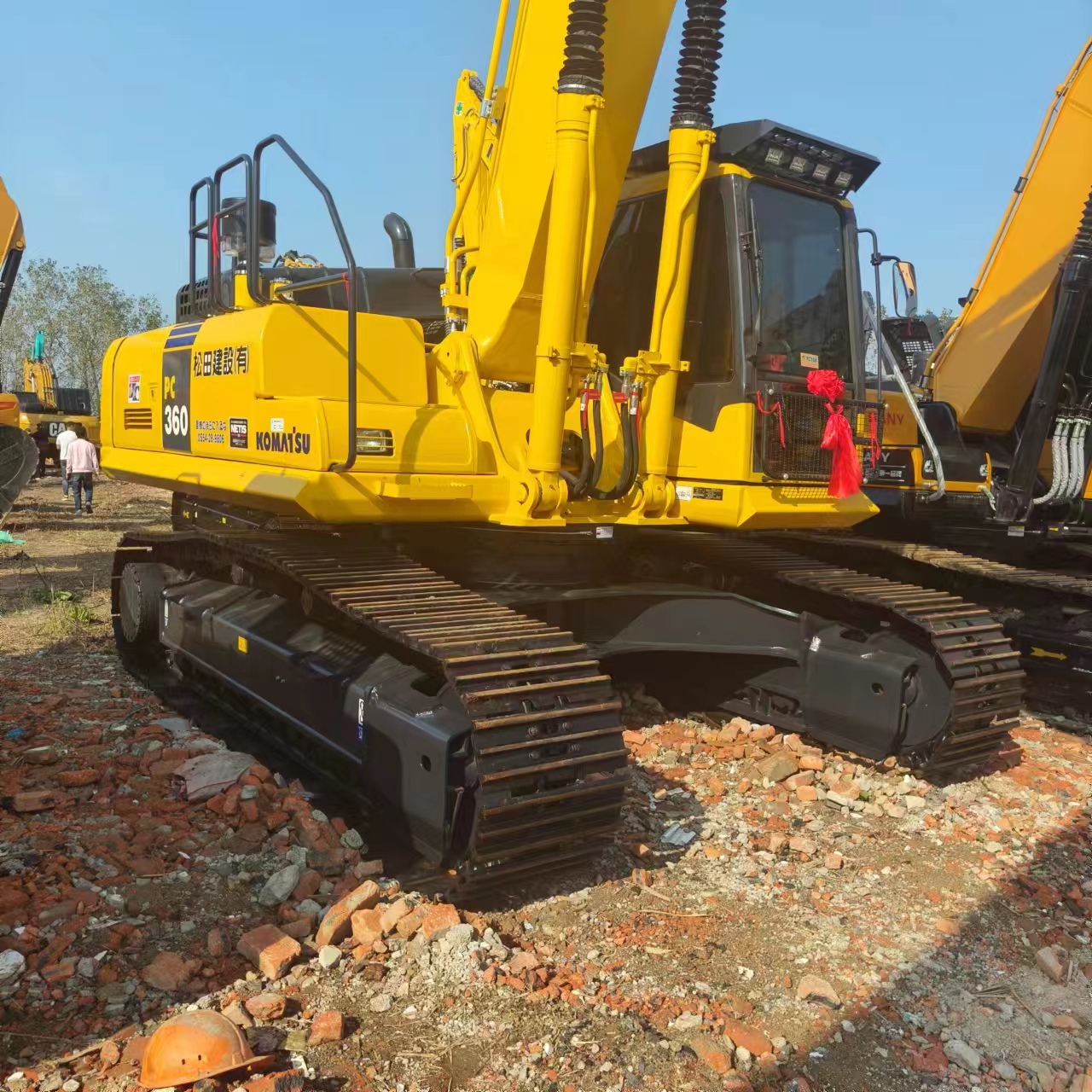 KOMATSU PC360 - Kettenbagger: das Bild 5 KOMATSU PC360 - Kettenbagger: das Bild 5