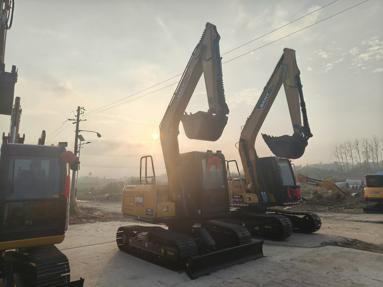 SANY SY95 - Kettenbagger: das Bild 5 SANY SY95 - Kettenbagger: das Bild 5