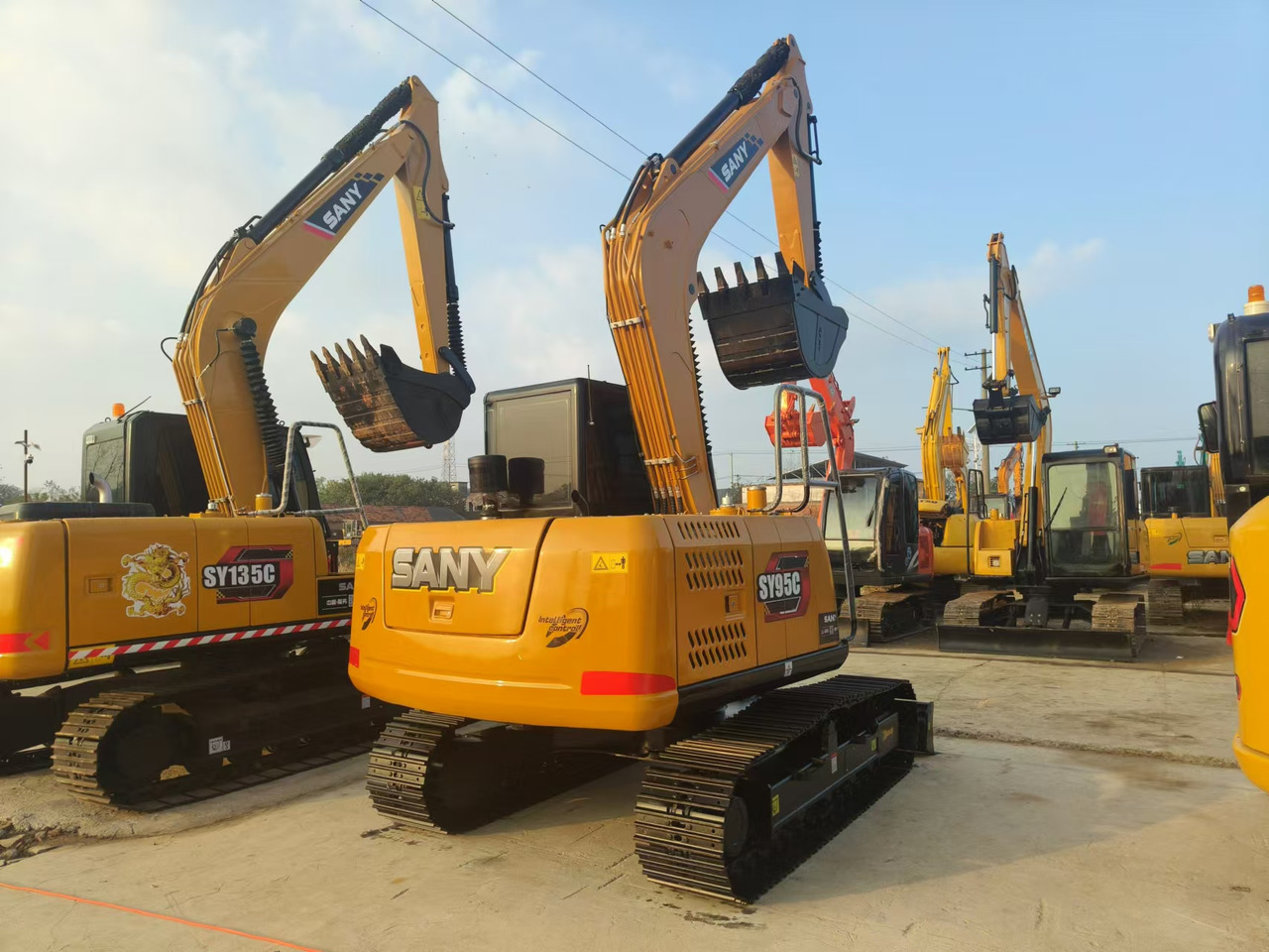 SANY SY95 - Kettenbagger: das Bild 2 SANY SY95 - Kettenbagger: das Bild 2