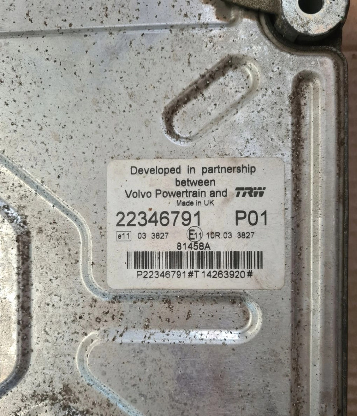 KASETA KOMPUTER MODUŁ SILNIKA ECU VOLVO FH 16 D16E EURO 5 22346791 P01 - Steuergerät: das Bild 3 KASETA KOMPUTER MODUŁ SILNIKA ECU VOLVO FH 16 D16E EURO 5 22346791 P01 - Steuergerät: das Bild 3