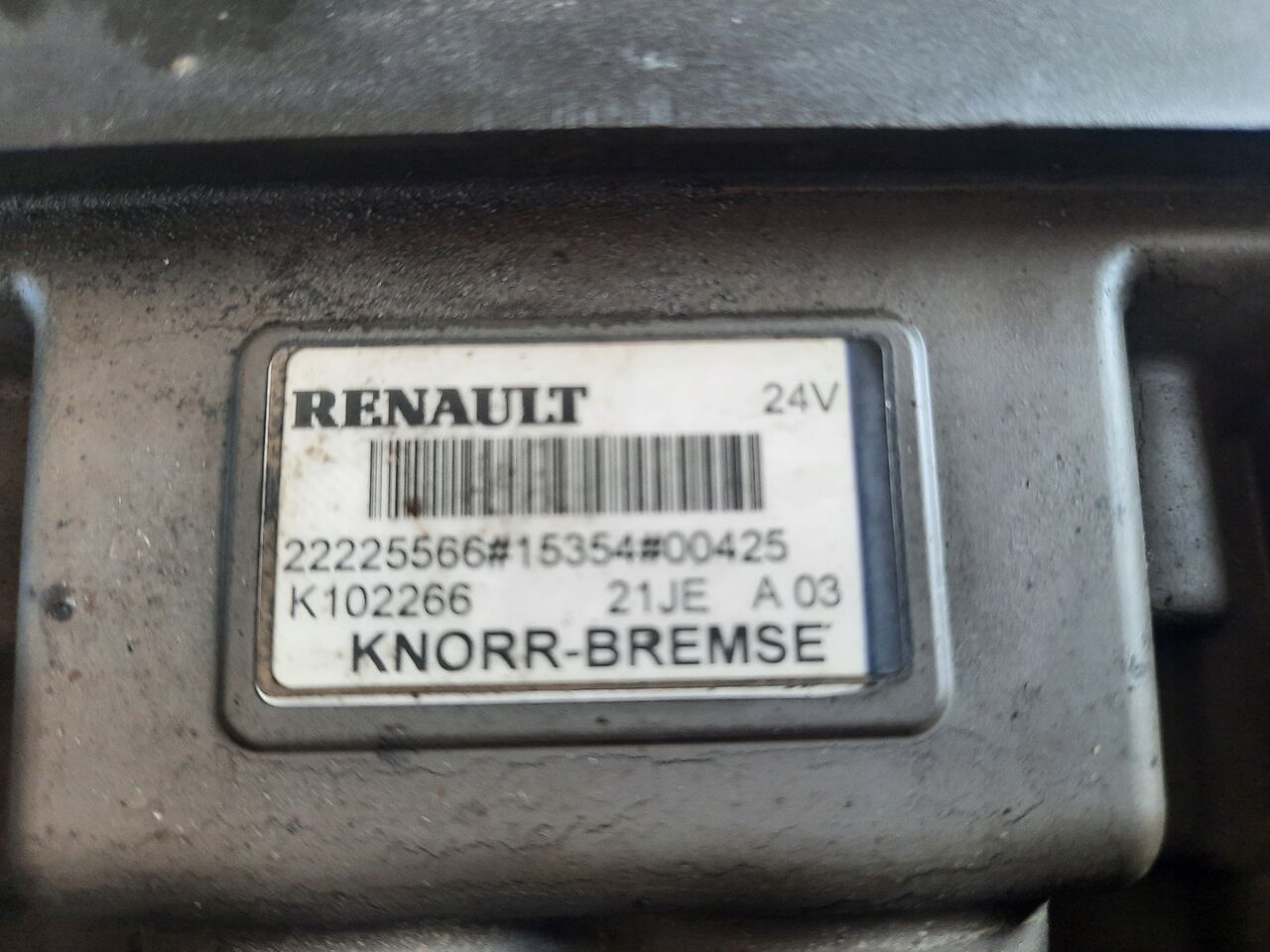 KNORR-BREMSE ZAWÓR EBS TYLNY TYŁ RENAULT GAMA RANGE T RANGE - Bremsventil für LKW: das Bild 3 KNORR-BREMSE ZAWÓR EBS TYLNY TYŁ RENAULT GAMA RANGE T RANGE - Bremsventil für LKW: das Bild 3