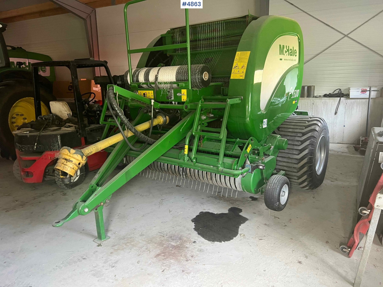 Rundballenpresse 016 Mchale f5500 round baler: das Bild 10