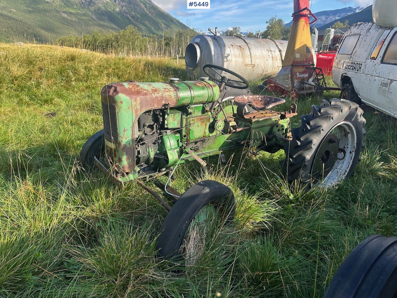 1950 Holder B10/D veteran tractor. Rep object. - Traktor: das Bild 1 1950 Holder B10/D veteran tractor. Rep object. - Traktor: das Bild 1