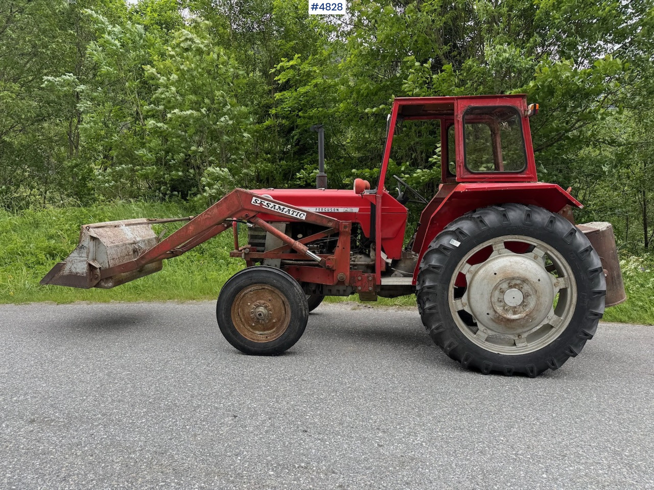 1970 Massey Ferguson 165 w/ front loader - Traktor: das Bild 1 1970 Massey Ferguson 165 w/ front loader - Traktor: das Bild 1