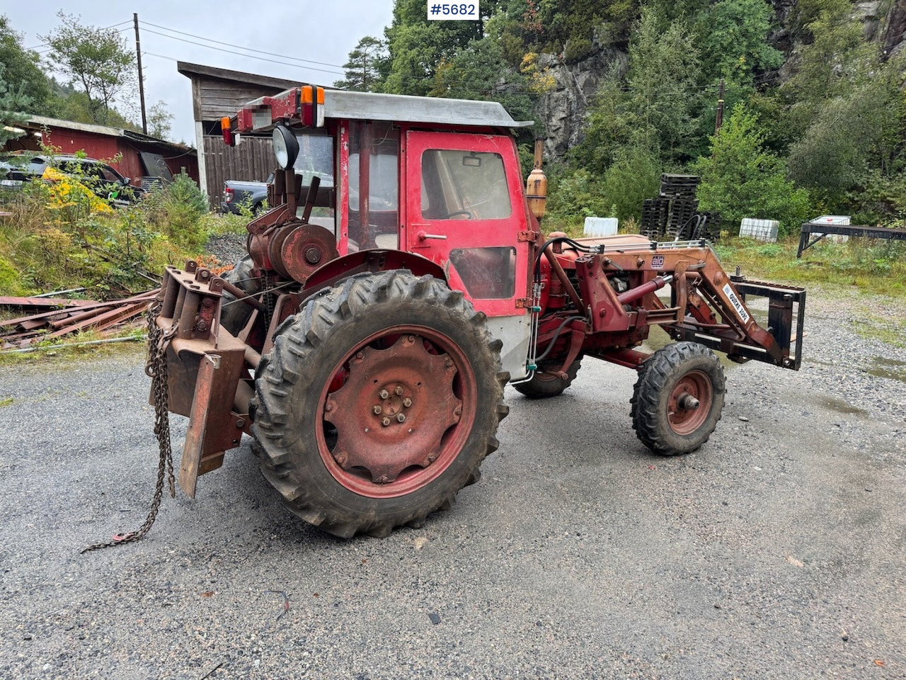1971 Volvo 400 Buster w/ front loader and winch - Traktor: das Bild 5 1971 Volvo 400 Buster w/ front loader and winch - Traktor: das Bild 5