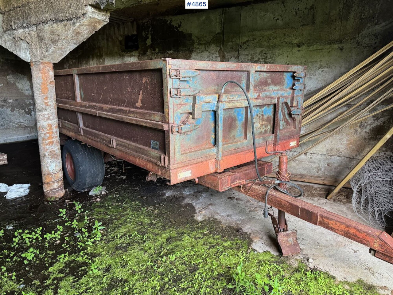 1979 Mito Standard trailer - Landwirtschaftlicher Anhänger: das Bild 1 1979 Mito Standard trailer - Landwirtschaftlicher Anhänger: das Bild 1