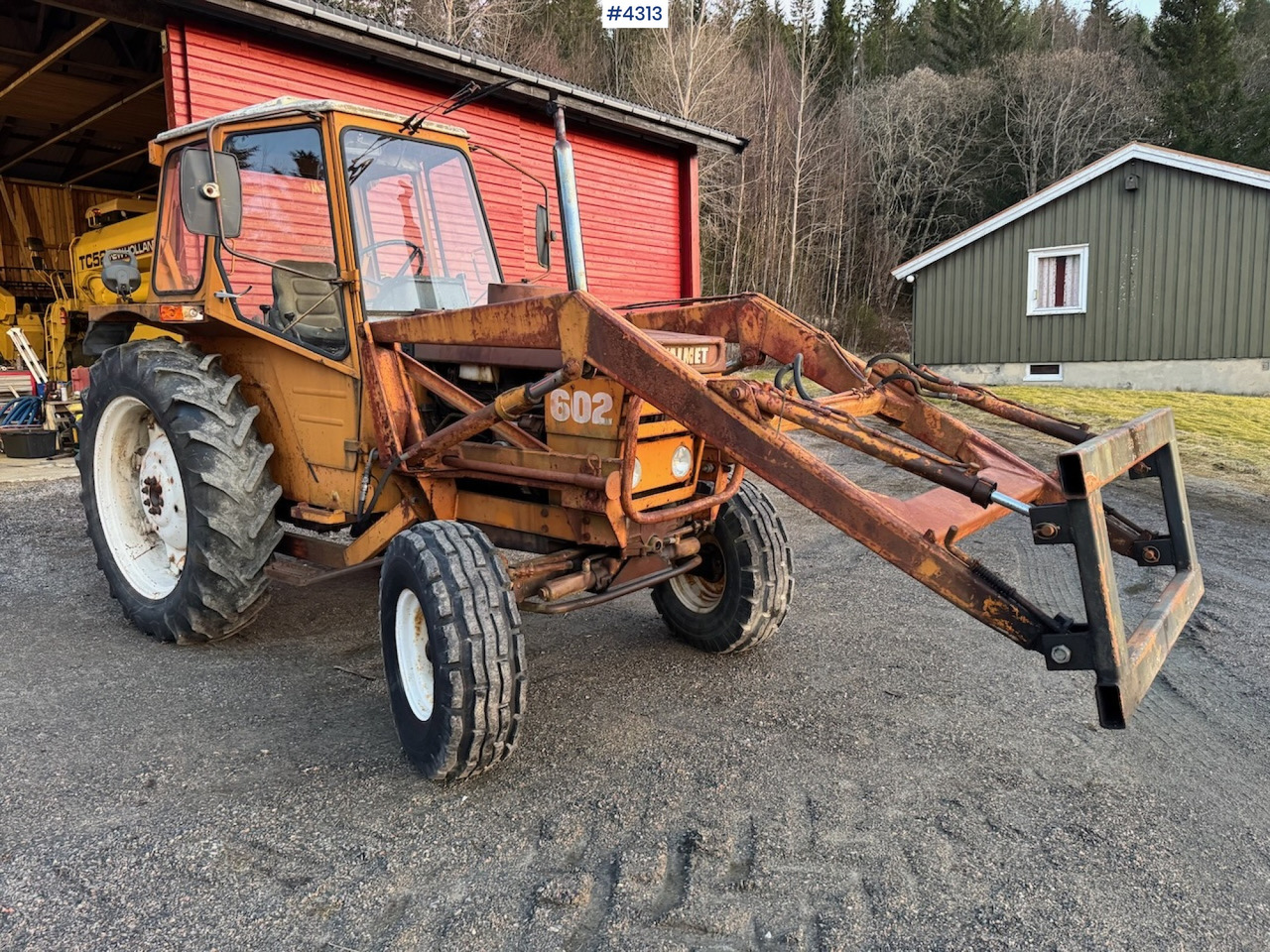 1980 Valmet 602 m/ frontlaster - Traktor: das Bild 3 1980 Valmet 602 m/ frontlaster - Traktor: das Bild 3