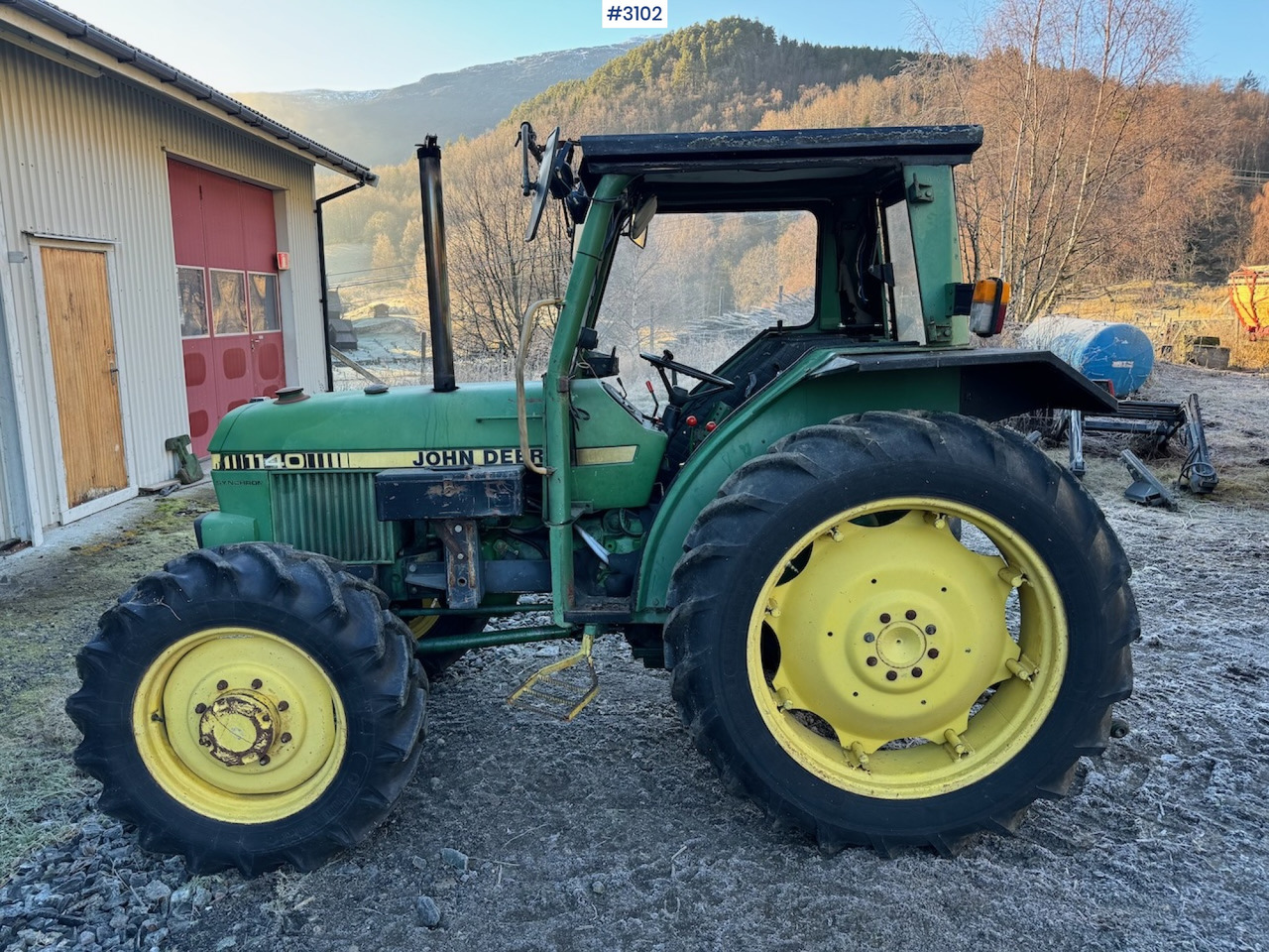 1981 John Deere 1140 Synchron with front loader - Traktor: das Bild 5 1981 John Deere 1140 Synchron with front loader - Traktor: das Bild 5
