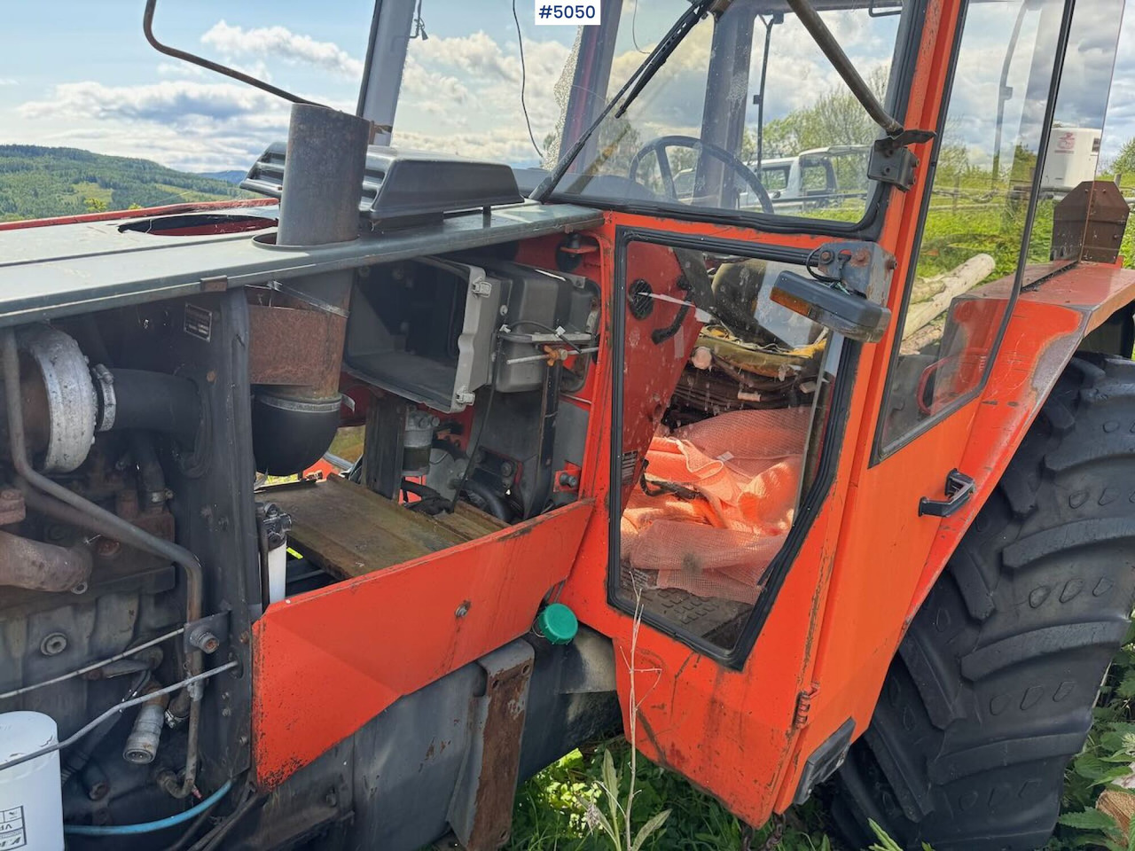 Traktor 1985 Valmet 705 Turbo rep. Object: das Bild 7
