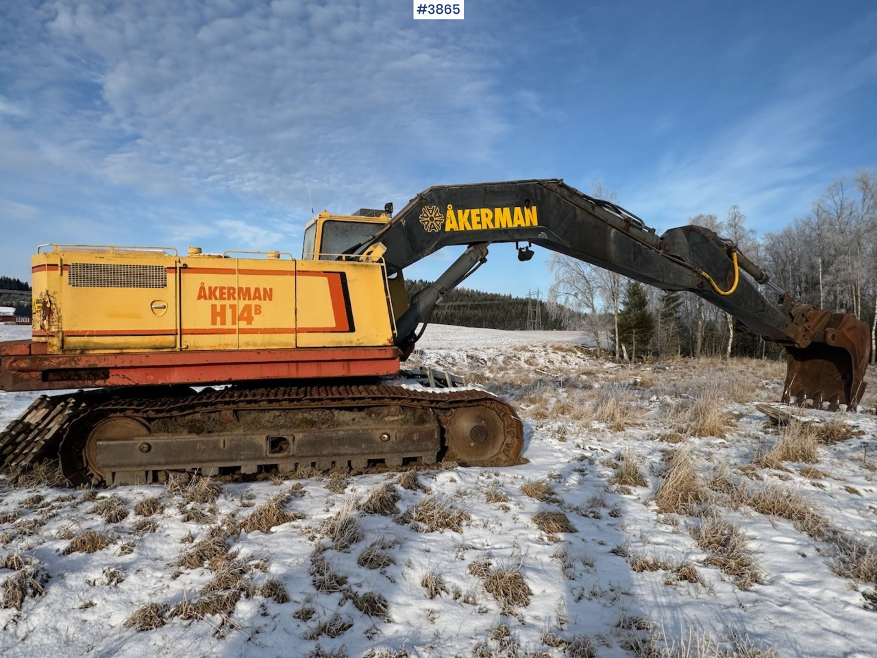 1988 Åkerman H14B w/ bucket - Bagger: das Bild 2 1988 Åkerman H14B w/ bucket - Bagger: das Bild 2