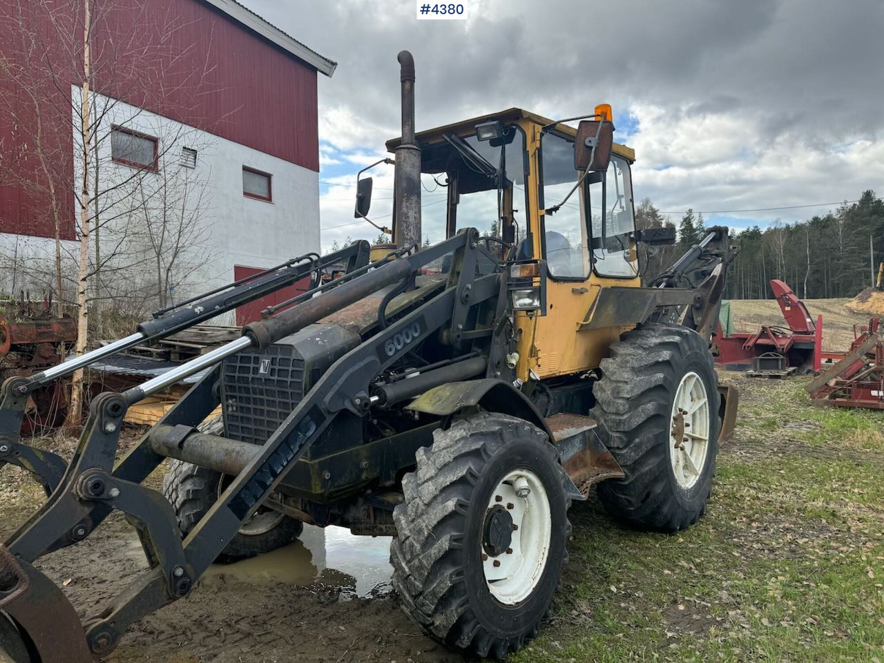 1988 Valmet/Hymas 6000 Backhoe Loader - Bagger: das Bild 2 1988 Valmet/Hymas 6000 Backhoe Loader - Bagger: das Bild 2