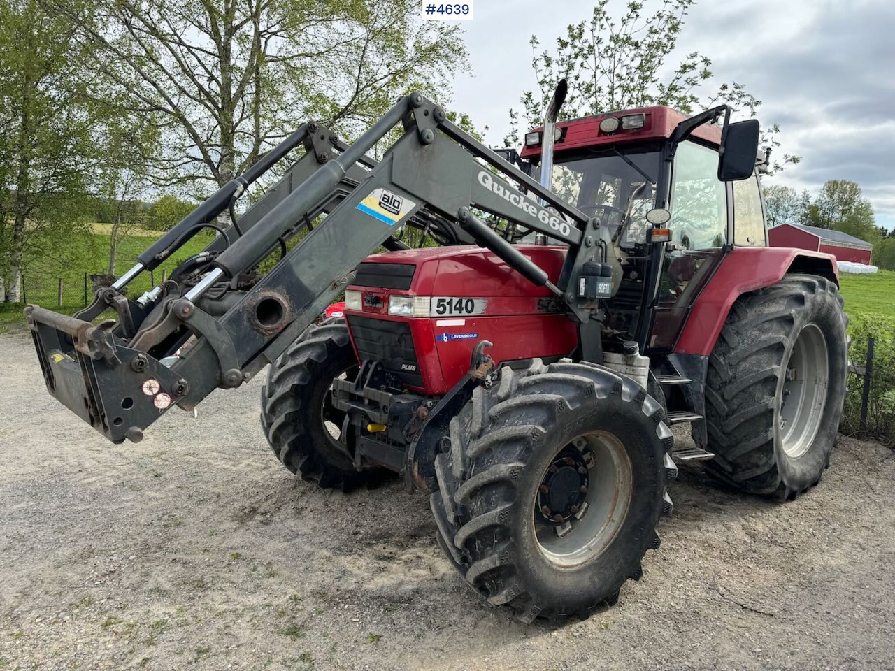 1996 CASE IH 5140 Maxxum Plus w/ front loader - Traktor: das Bild 1 1996 CASE IH 5140 Maxxum Plus w/ front loader - Traktor: das Bild 1