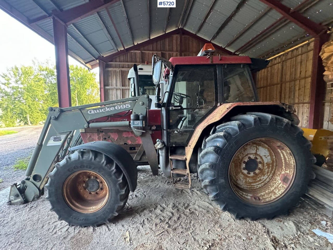 1996 Case 5140 4x4 w/ Quicke front loader - Traktor: das Bild 2 1996 Case 5140 4x4 w/ Quicke front loader - Traktor: das Bild 2