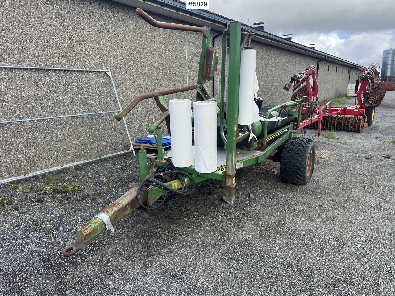1996 Mchale 991B round bale wrapper - Grünlandtechnik: das Bild 5 1996 Mchale 991B round bale wrapper - Grünlandtechnik: das Bild 5