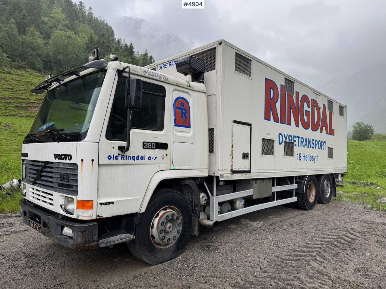 1996 Volvo FL12 6x2 Animal transport. - Tiertransporter LKW: das Bild 4 1996 Volvo FL12 6x2 Animal transport. - Tiertransporter LKW: das Bild 4