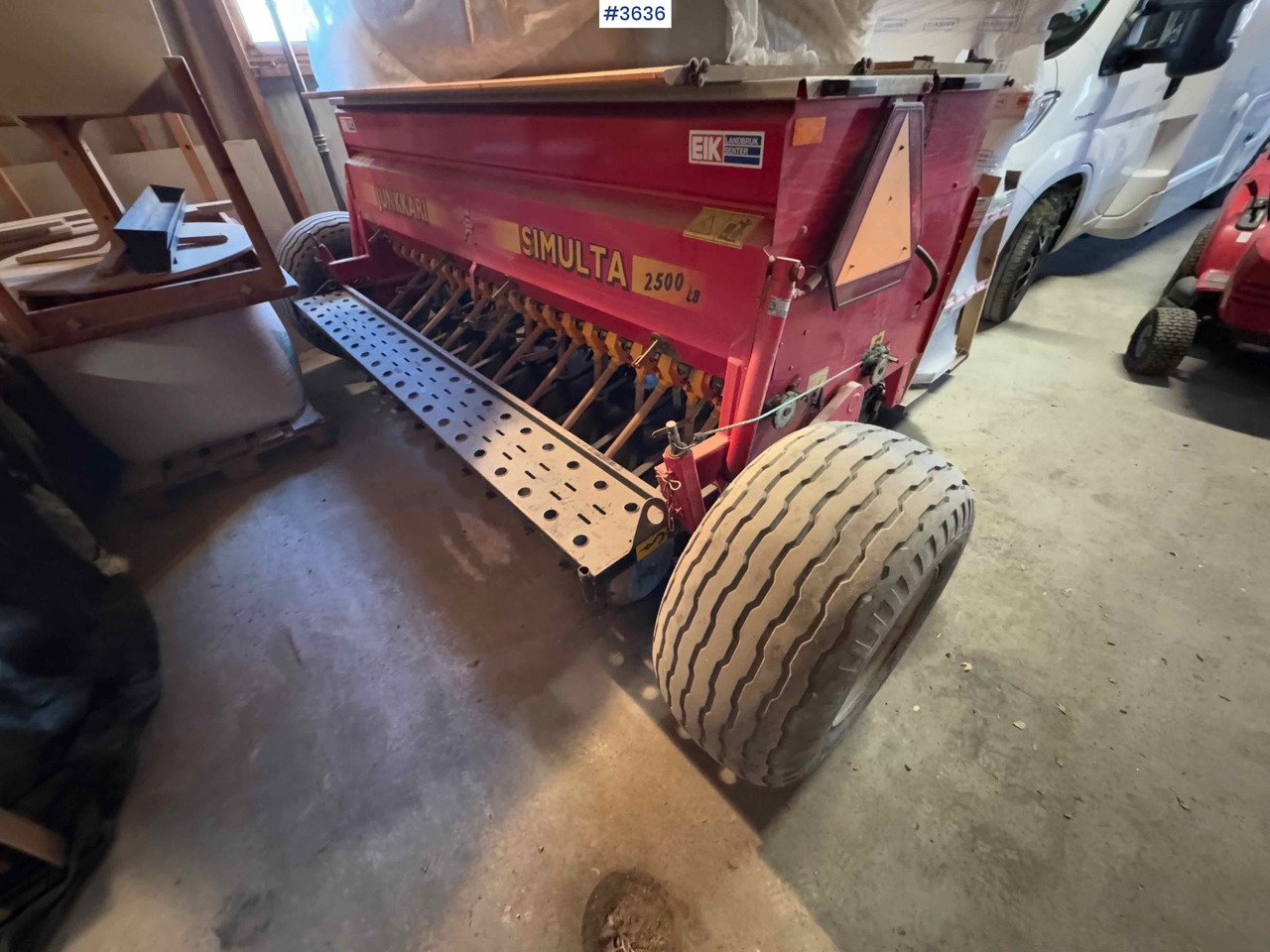 Sämaschine 1997 Junkkari Simulta 2500 seed drill: das Bild 8