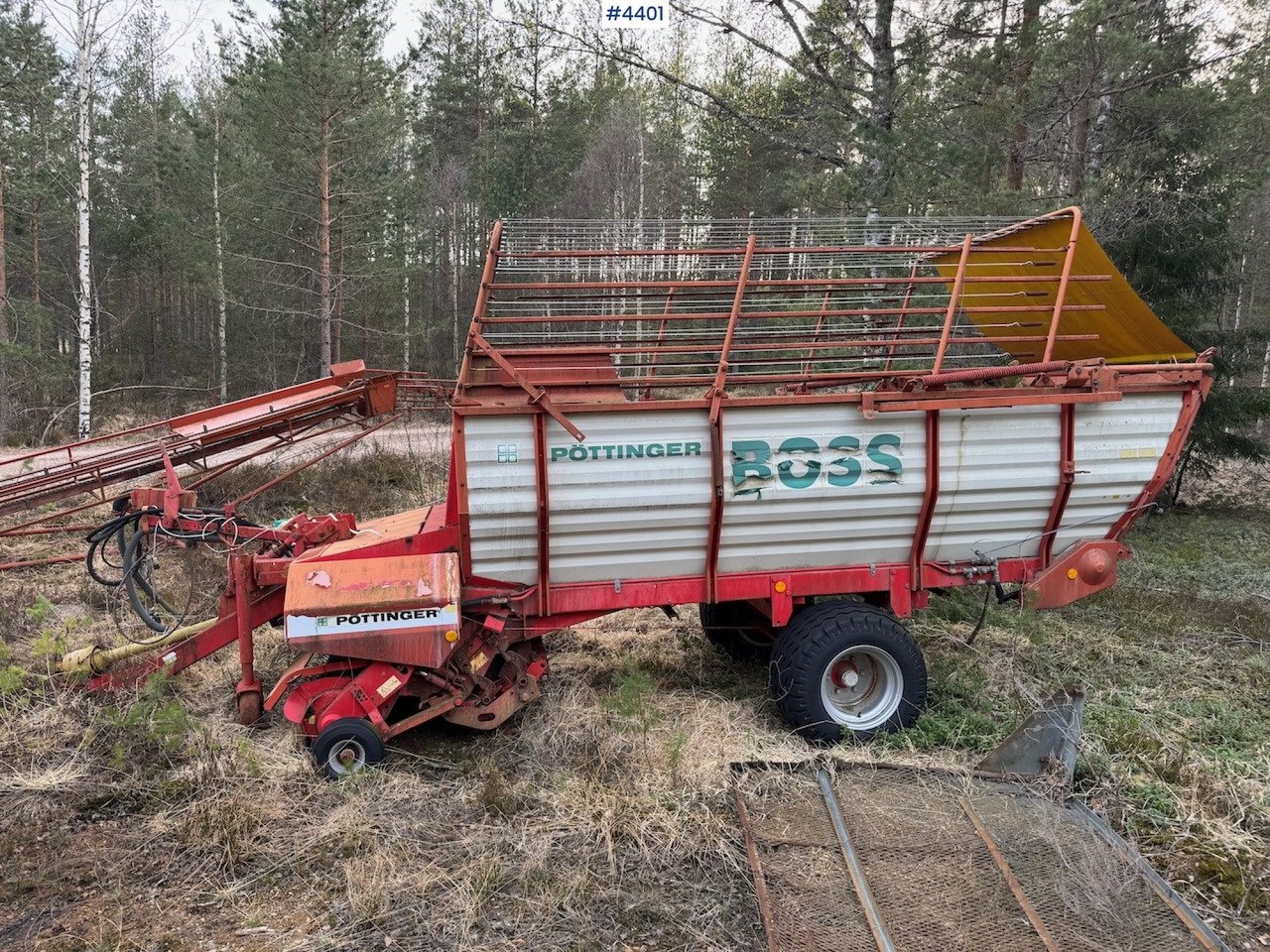 1997 Pöttinger Boss1 Loader - Grünlandtechnik: das Bild 2 1997 Pöttinger Boss1 Loader - Grünlandtechnik: das Bild 2