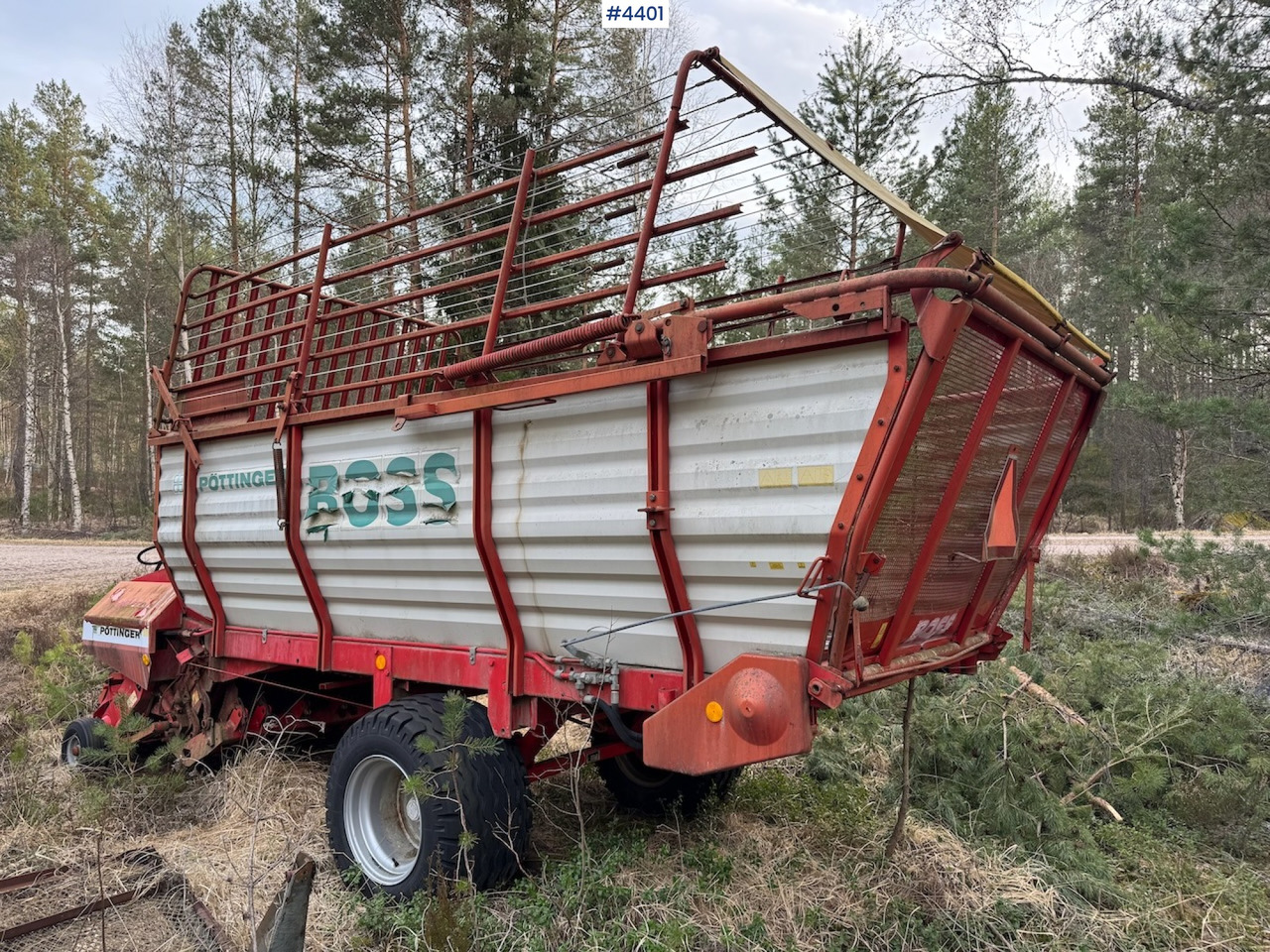 Grünlandtechnik 1997 Pöttinger Boss1 Loader: das Bild 8