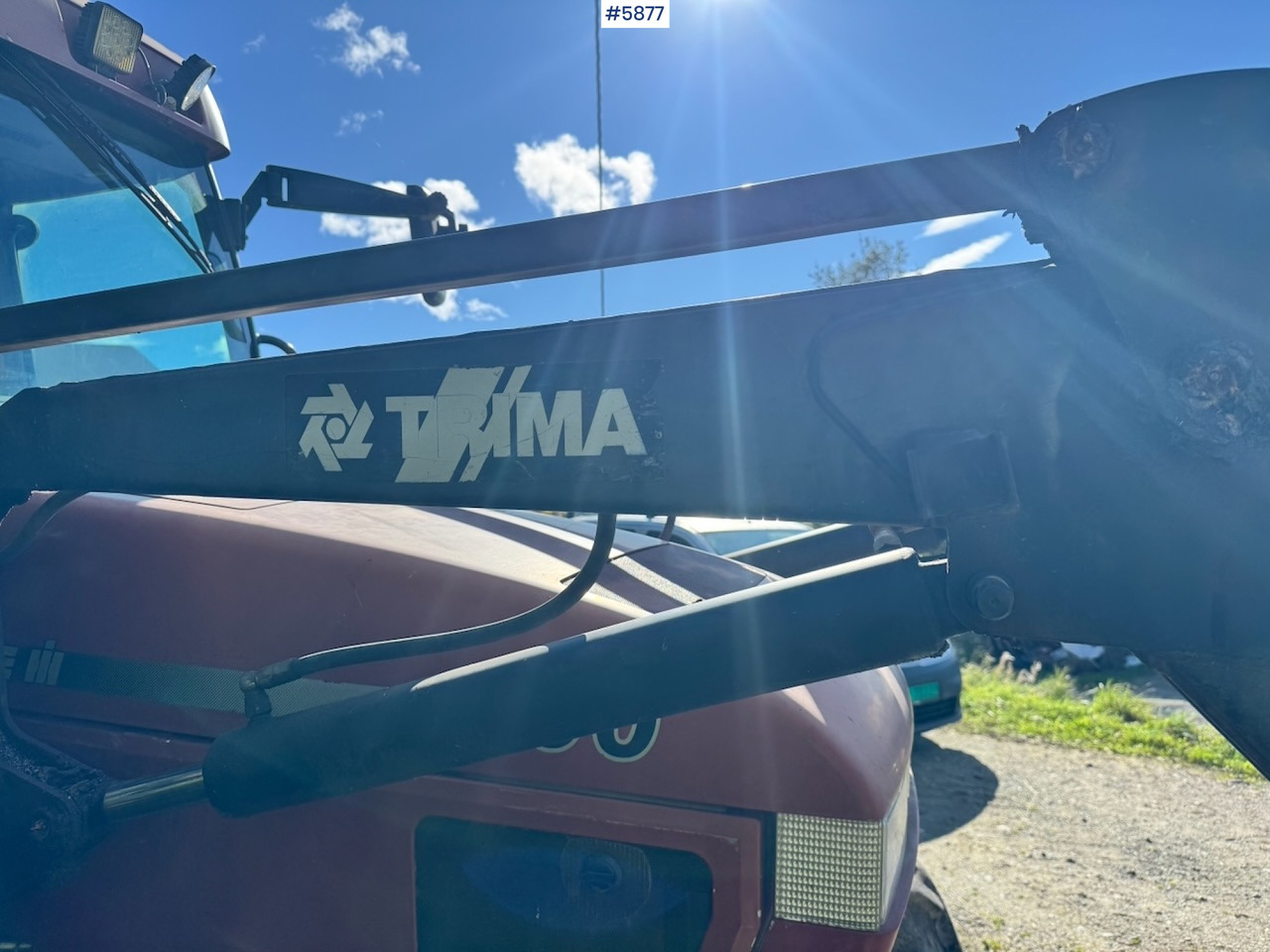 Traktor 1999 Case CX100 w/ Front Loader.: das Bild 14