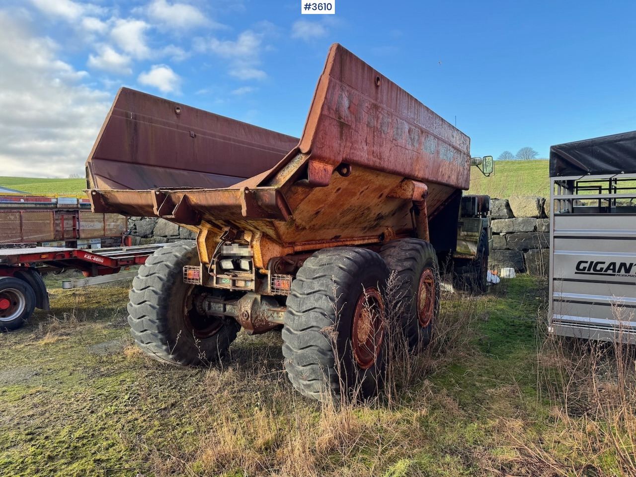 Leasing für  1999 Terex TA25 Dumper m/ lite timer. 1999 Terex TA25 Dumper m/ lite timer.: das Bild 9