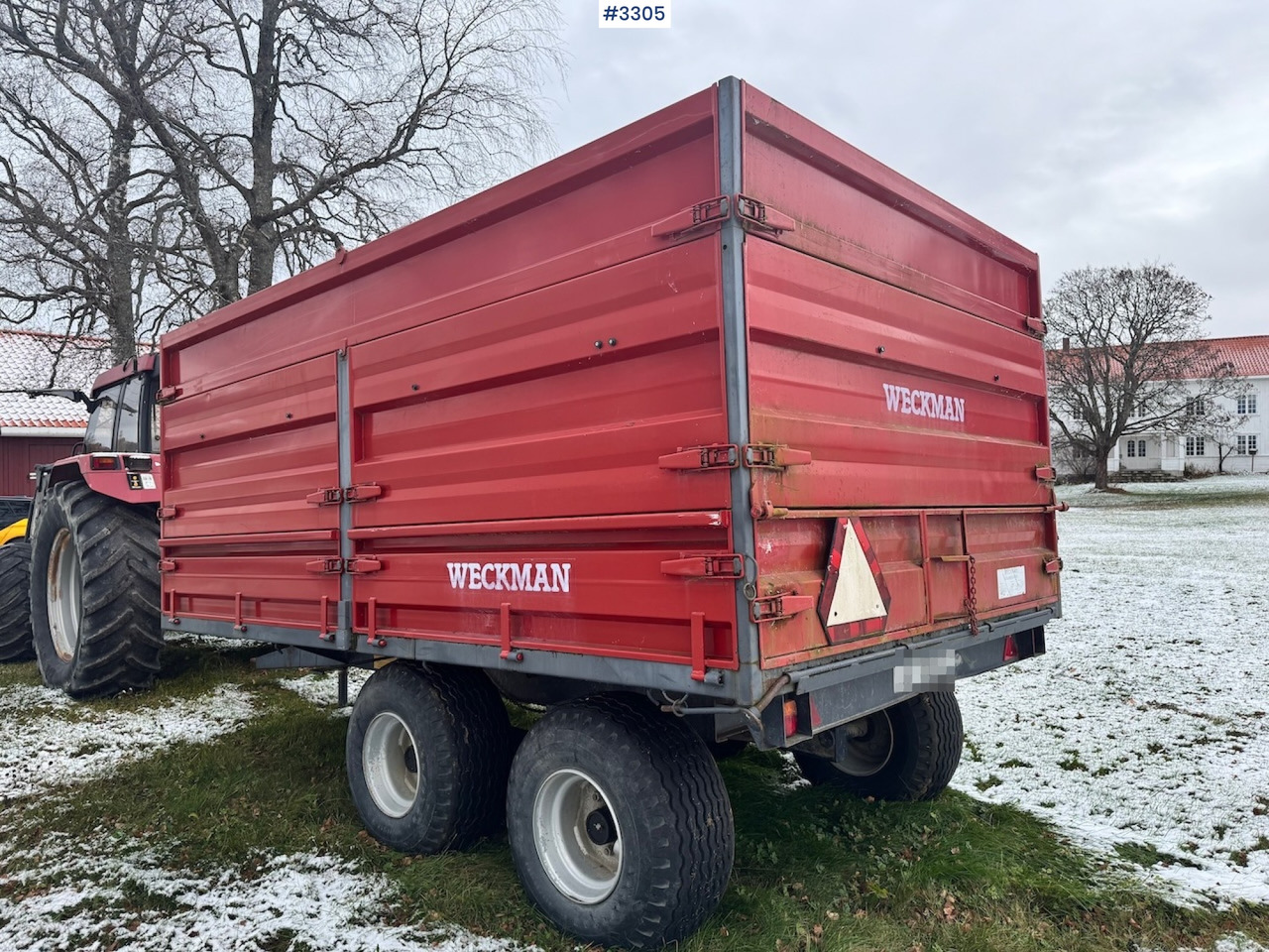 2002 Weckman M-90 - Tieflader Anhänger: das Bild 5 2002 Weckman M-90 - Tieflader Anhänger: das Bild 5