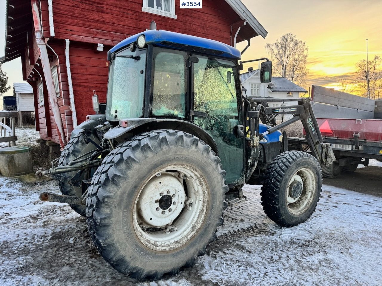 2003 New Holland TN75D 4x4 w/ Front Loader. 4000 hours! - Traktor: das Bild 5 2003 New Holland TN75D 4x4 w/ Front Loader. 4000 hours! - Traktor: das Bild 5